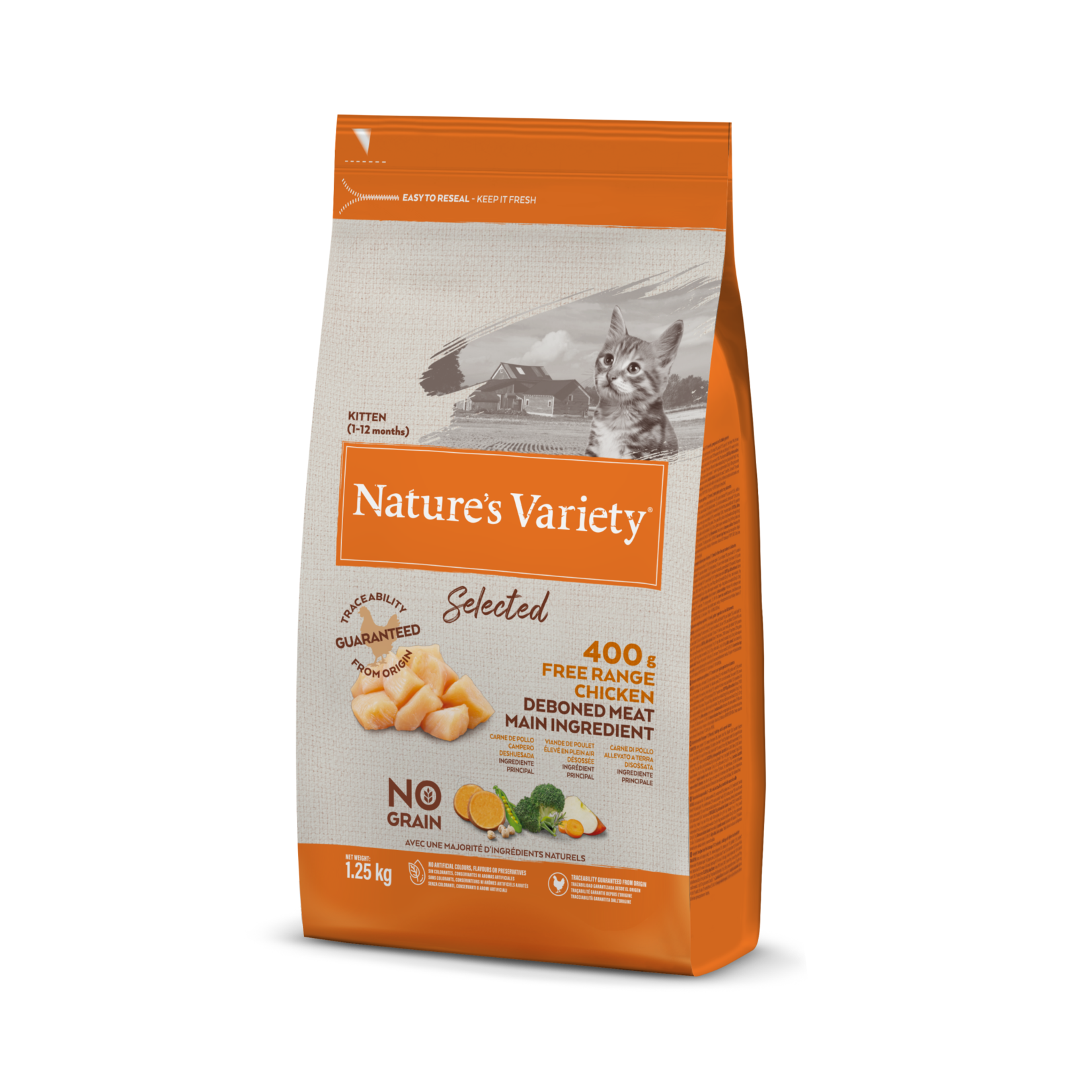Natures Menu Nature’s Variety Selected Kitten Food Grain Free Free