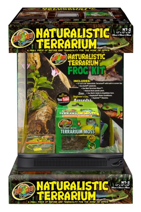 Terrarium Naturalistic Frog Kit Glad Enterprises - Main Image
